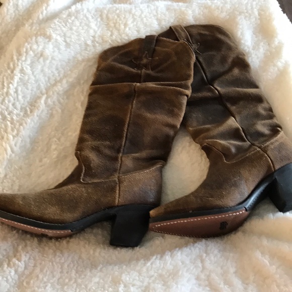 dingo Shoes - Dingo Western boots with star on top sz 7.5